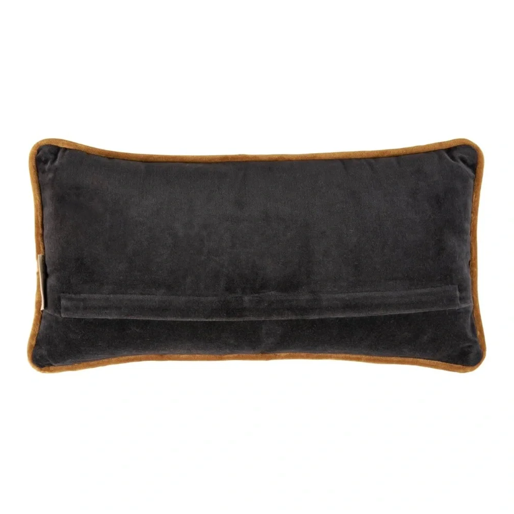 🎃NWT PRIMITIVES BY KATHY “Home Sweet Haunted Home” Throw Pillow Velvet Cotton